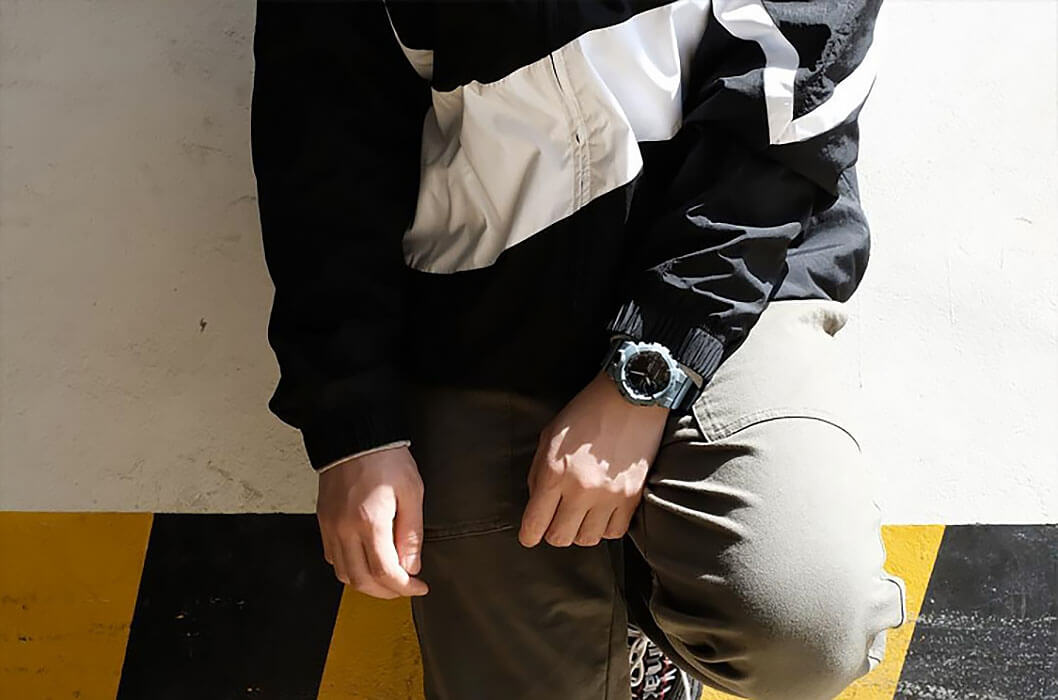 Casio Casio G-Shock GBA-800UC-2A G-SQUAD — детали корпуса и пластик