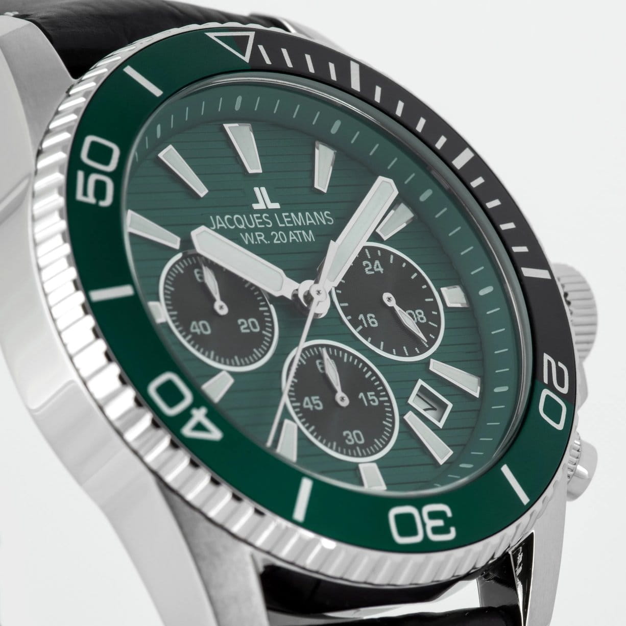 Jacques Lemans Jacques Lemans Liverpool Diver 1-2206C, liverpool австрия мужские часы на браслете кожа + силикон боковой вид