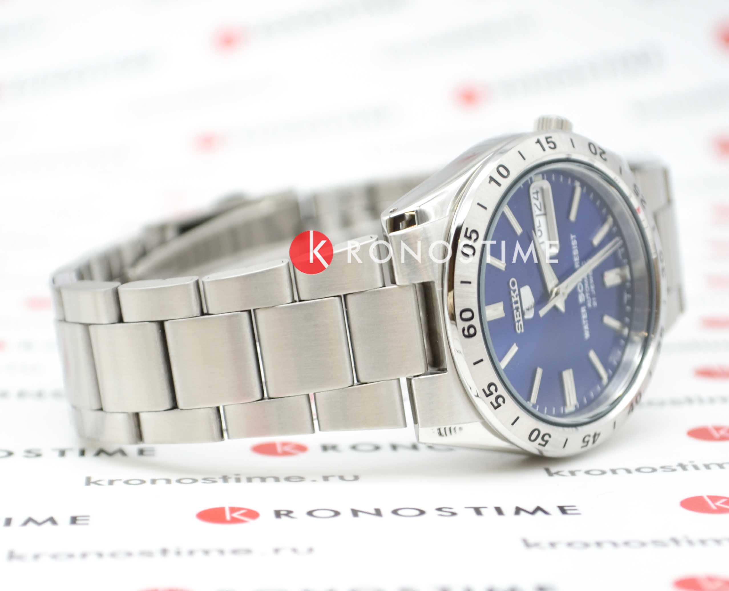 Seiko SNKD99K1 мужские часы застежка крупным планом