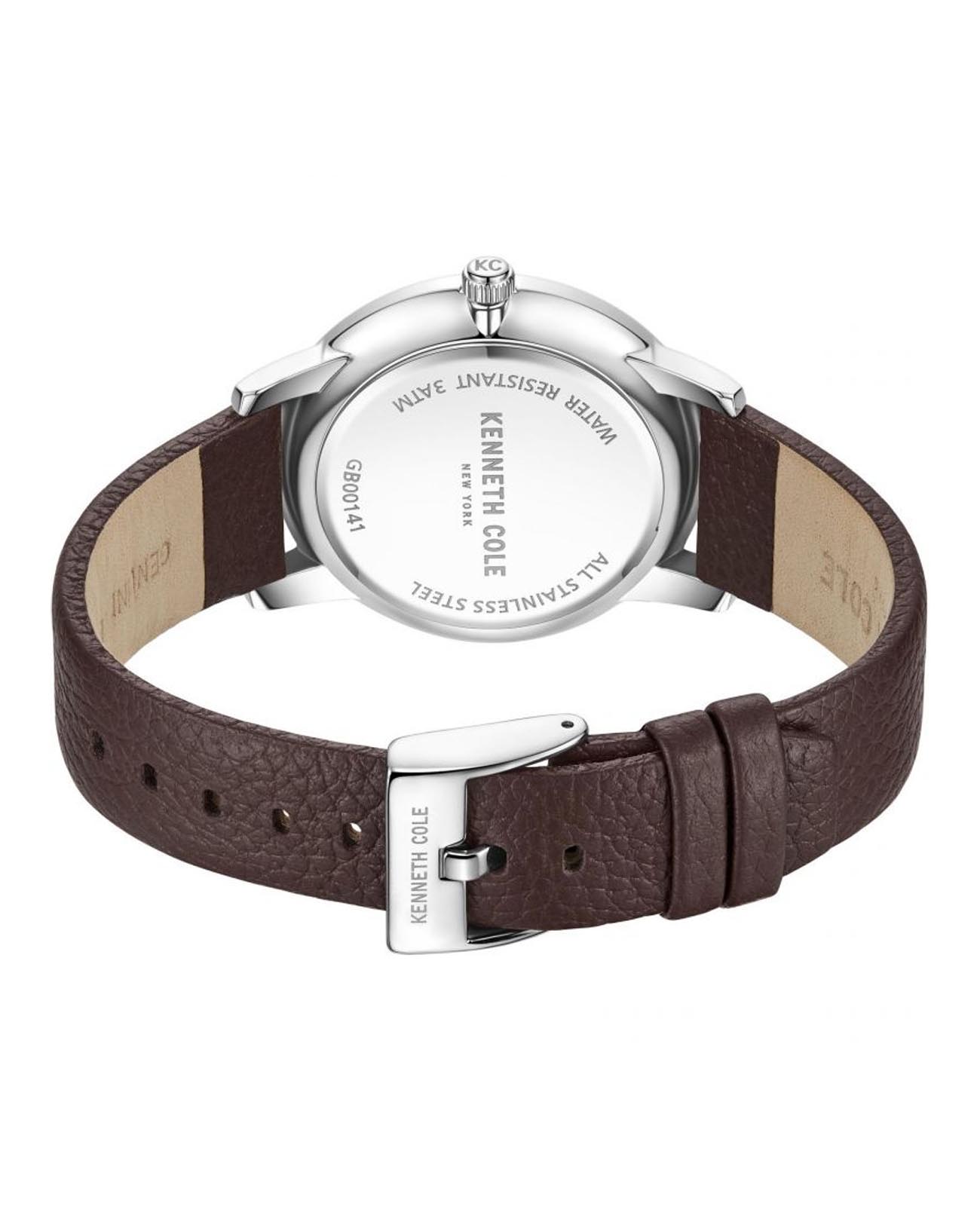 Kenneth Cole Kenneth Cole Modern Classic KCWGB0014104,  сша мужские часы на браслете кожаный боковой вид