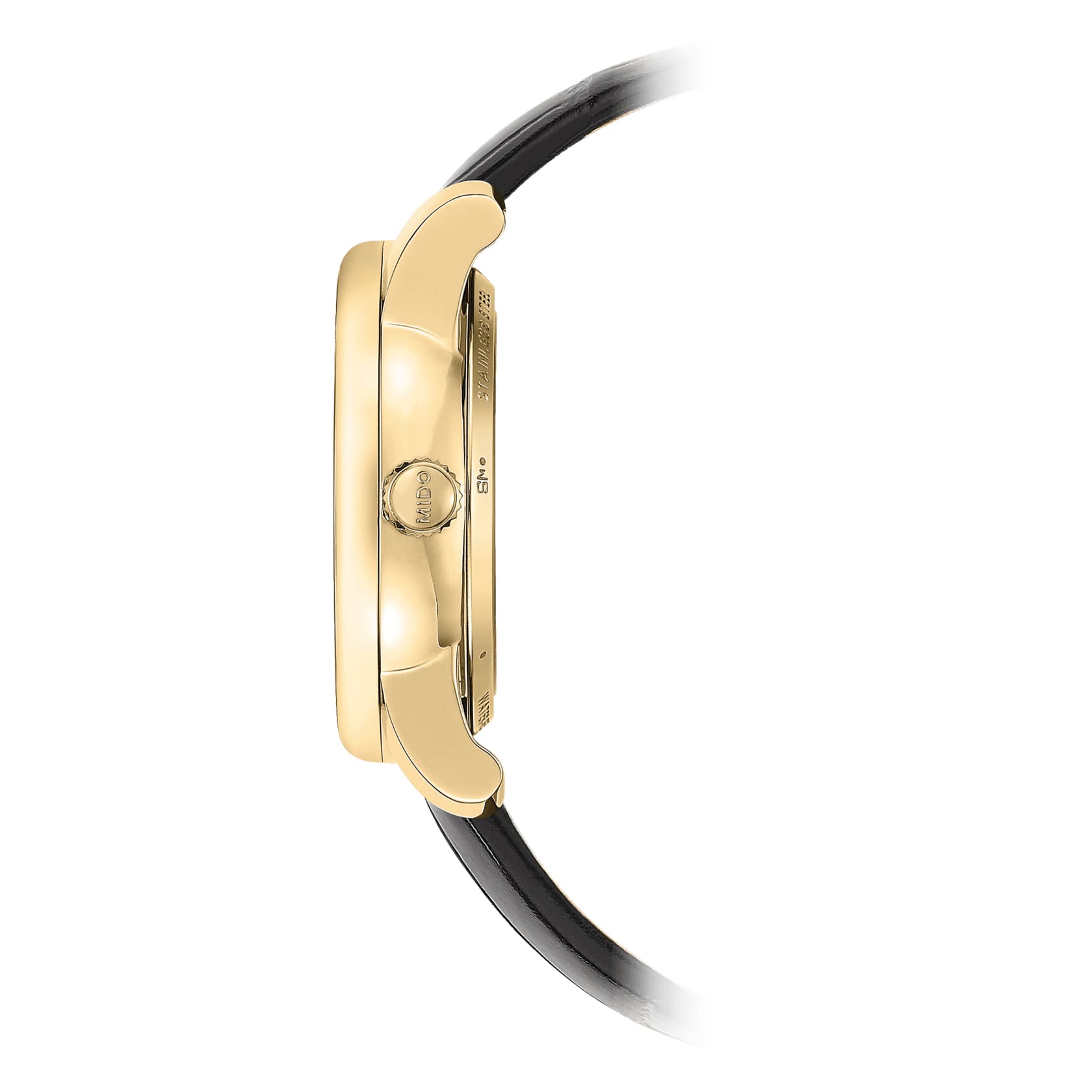 Mido Mido Baroncelli Wild Stone M035.207.36.461.00, baroncelli швейцария женские часы на браслете кожаный боковой вид