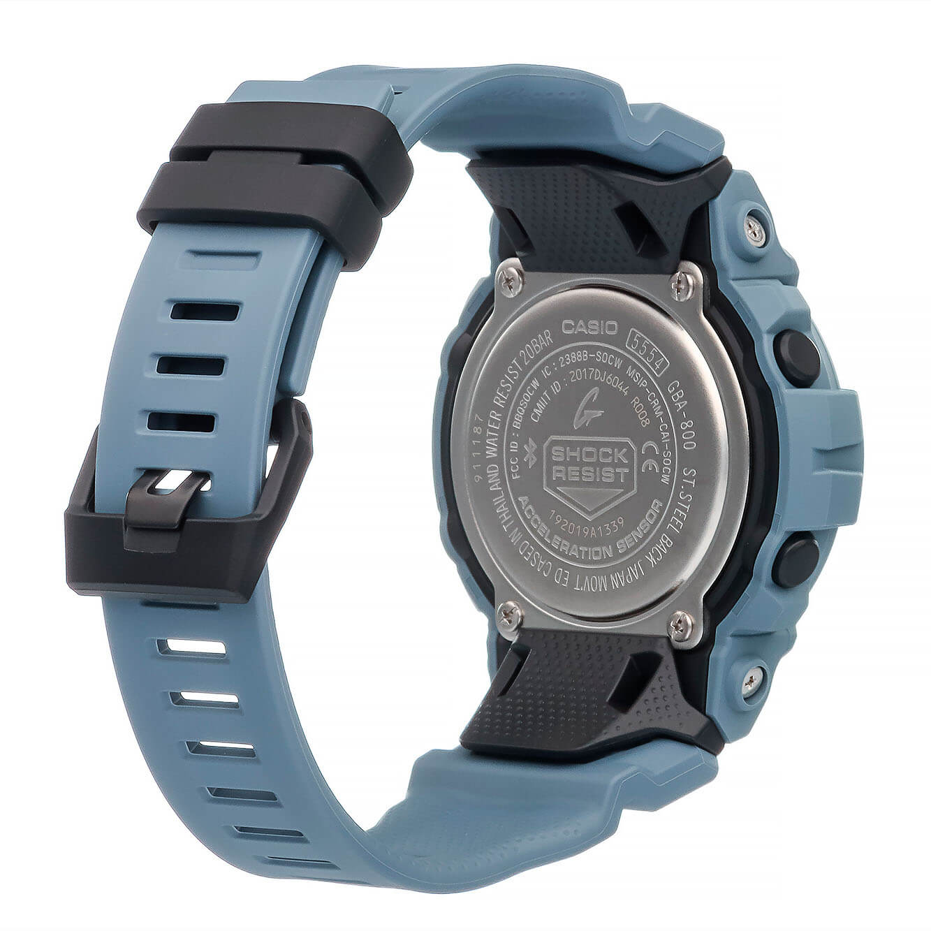 Оригинальные часы Casio Casio G-Shock GBA-800UC-2A электронные калибр механизма  общий вид