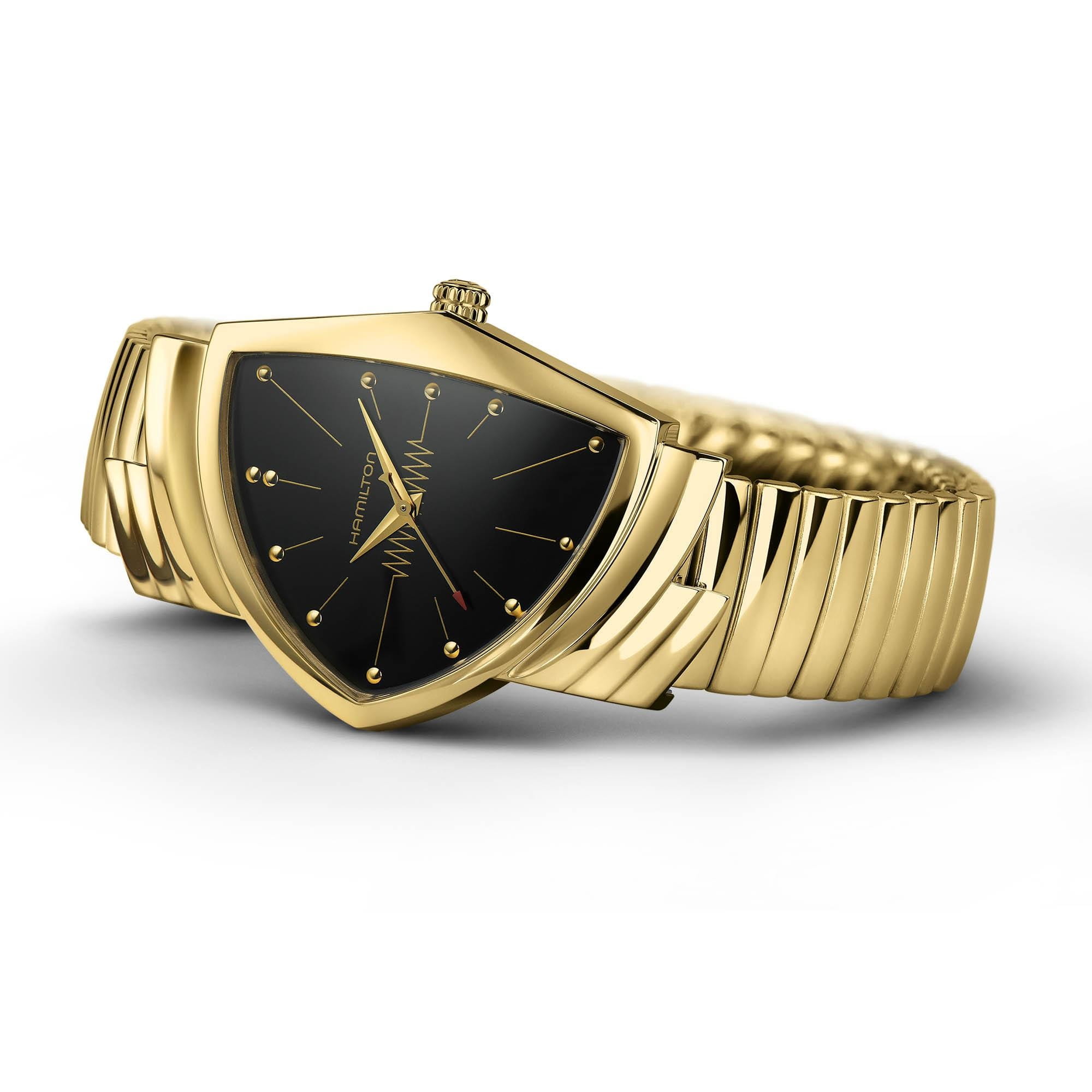 Hamilton H24301131 мужские часы застежка крупным планом