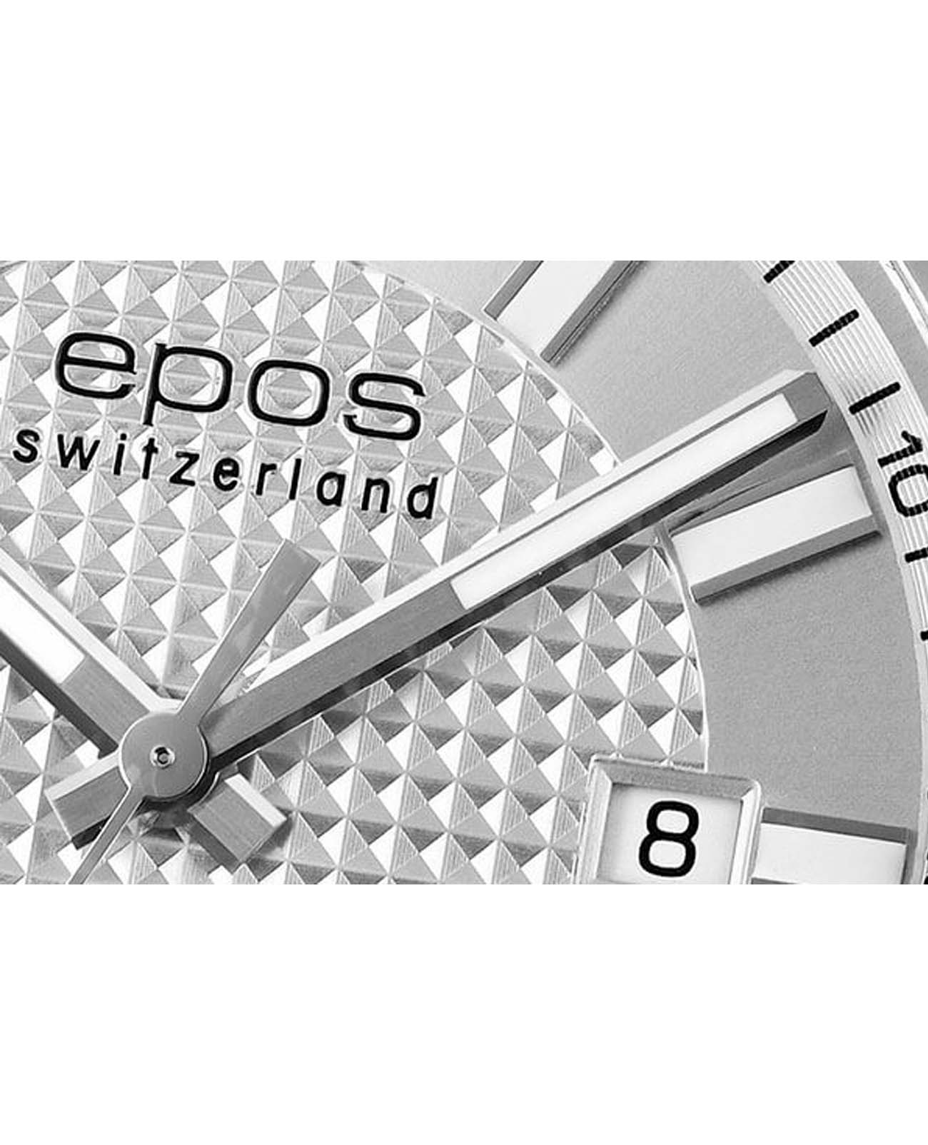 Оригинальные часы Epos Epos Sportive 3443.132.20.18.30 механические калибр механизма eta 2824 общий вид