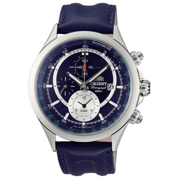 Orient Orient TD0T003D (FTD0T003D)  FTD0T003D  мужские часы  циферблат, браслет кожаный — вид спереди