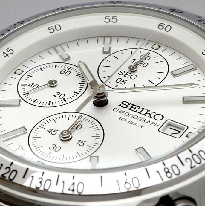 Seiko Seiko Spirit Chronograph SBTQ039, spirit япония мужские часы на браслете нержавеющая сталь боковой вид