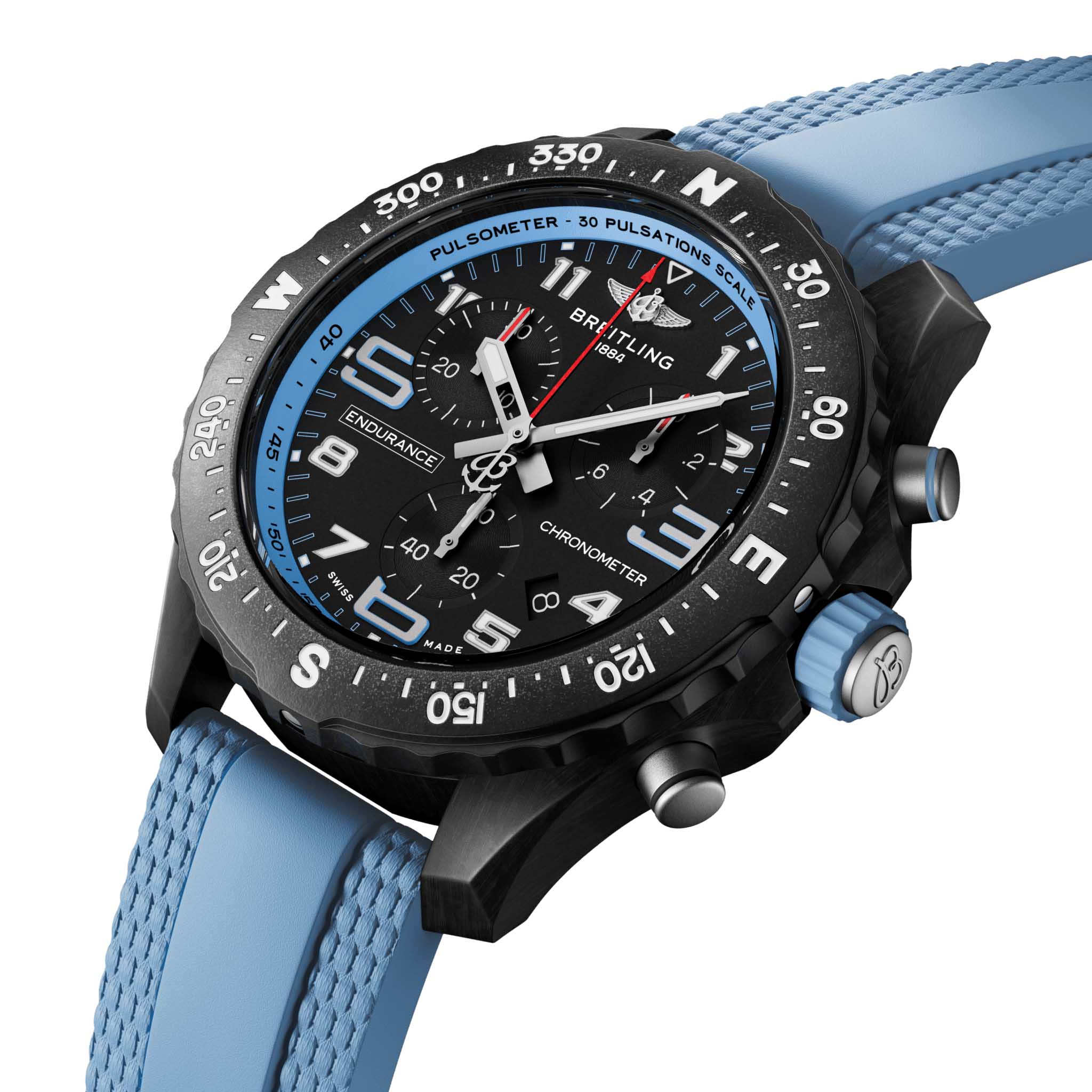 Breitling Breitling Endurance Pro 38 X83310281B1S1 , наручные женские часы фото под углом