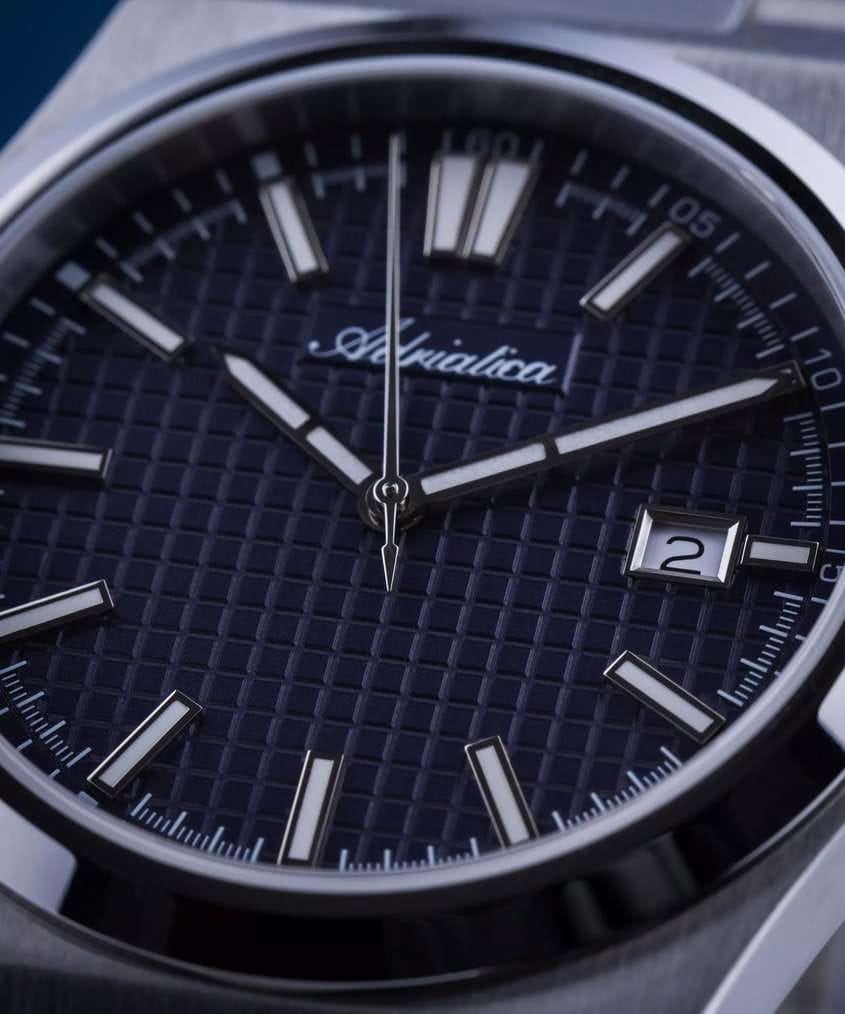 Adriatica Adriatica Premiere A8326.5115Q кварцевые мужские часы часы крупный план синий циферблата