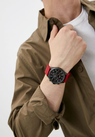 Slazenger SL.09.6355.2.04 мужские часы застежка крупным планом