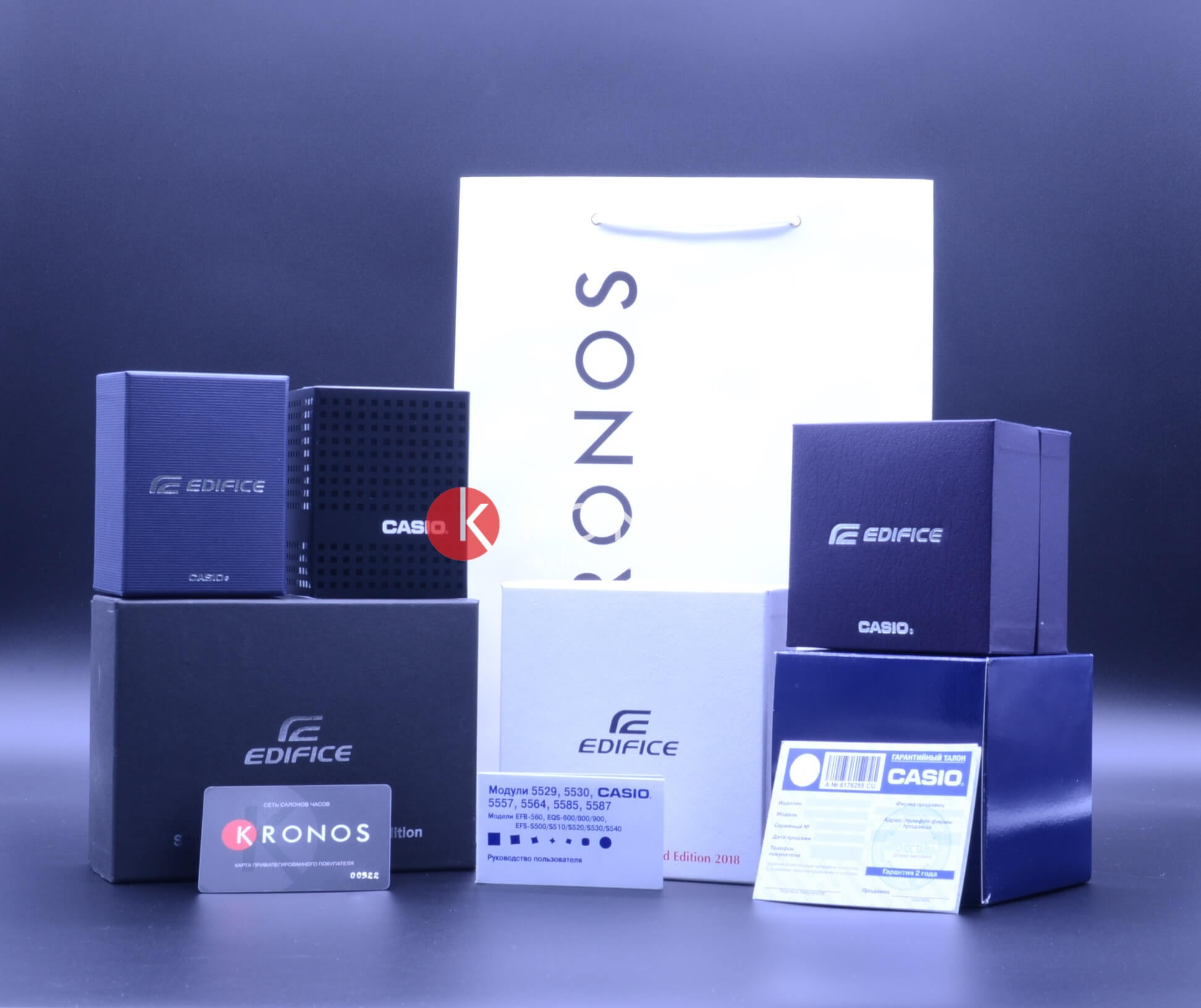 Casio Casio Edifice EFR-556DB-1A модель EFR-556DB-1A япония наручные часы