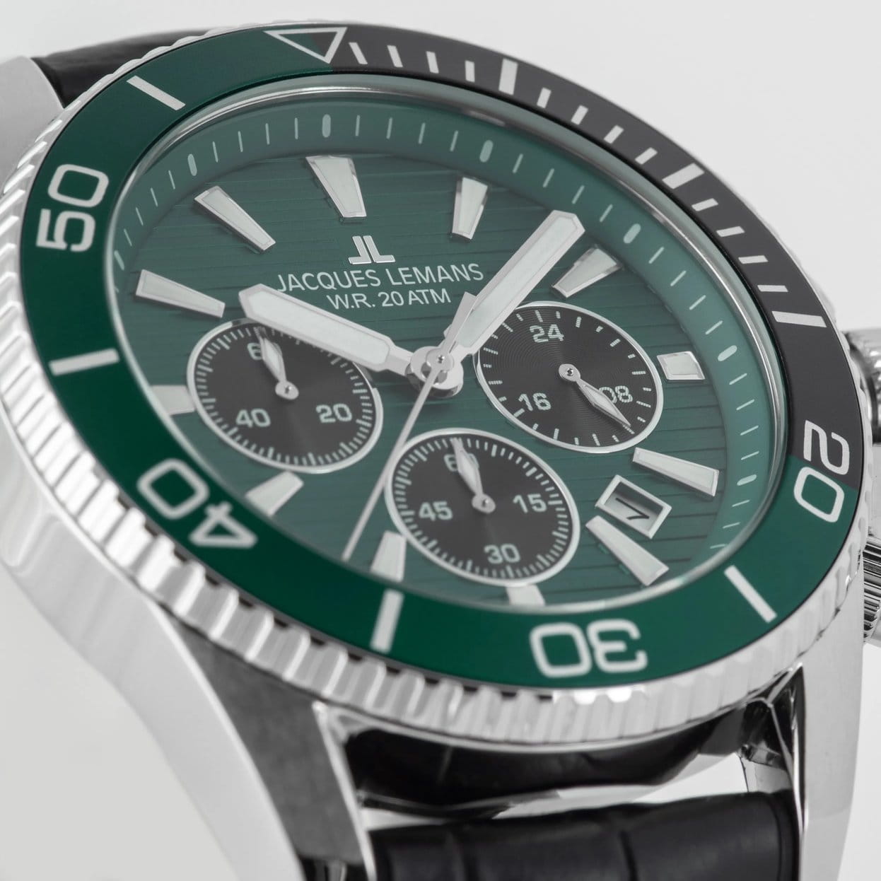 Оригинальные часы Jacques Lemans Jacques Lemans Liverpool Diver 1-2206C кварцевые калибр механизма  общий вид