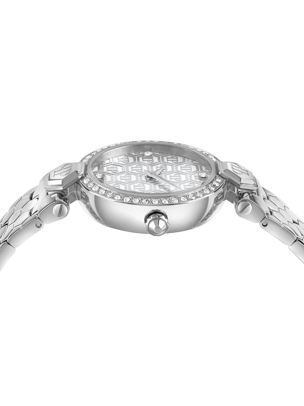 Philipp Plein Philipp Plein Plein Couture PWEAA0421,  германия женские часы на браслете нержавеющая сталь боковой вид