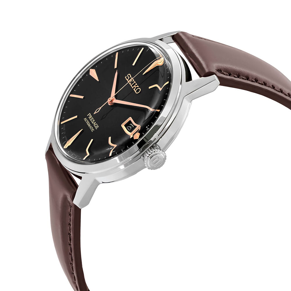 Seiko Seiko Presage SRPJ17J1 япония наручные мужские часы заводная головка с логотипом Seiko