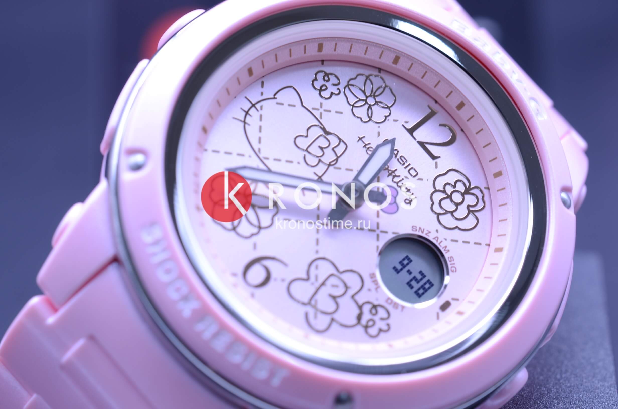 Casio Casio Baby-G BGA-150KT-4, baby-g япония женские часы на браслете пластик боковой вид