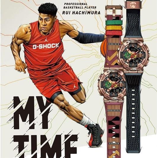Casio Casio G-Shock GM-110RH-1A - наручные мужские часы наручные часы в перспективе черный циферблат