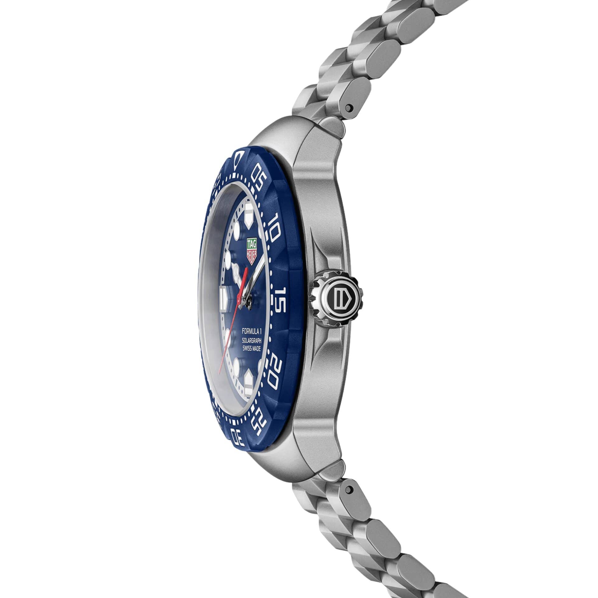TAG Heuer TAG Heuer Formula 1 Solargraph WBY1112.BA0042 женские часы синий циферблат на запястье