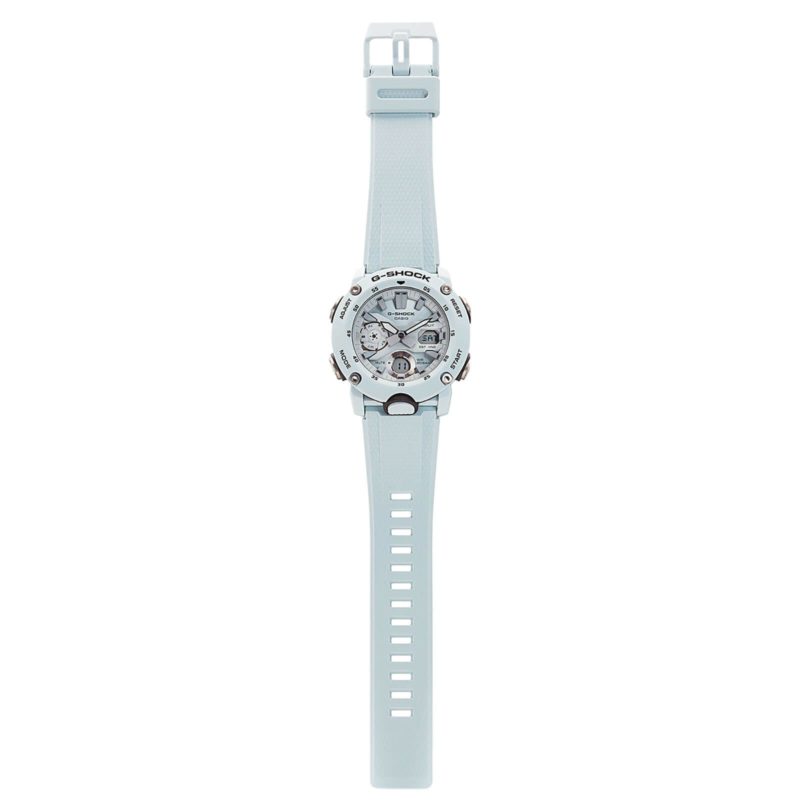 Casio Casio G-Shock GA-2000S-7ADR (GA-2000S-7A) электронные часы с аксессуарами мужские часы модель GA-2000S-7A