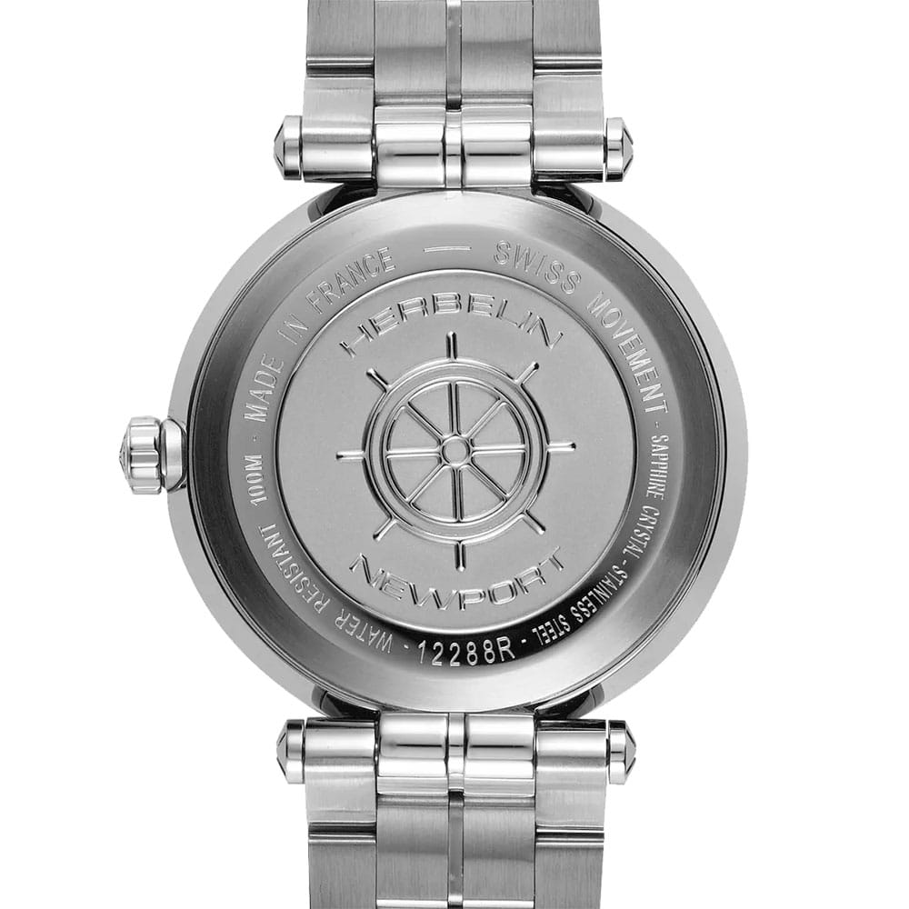 Herbelin Herbelin Newport 12288B15,  франция мужские часы на браслете нержавеющая сталь боковой вид