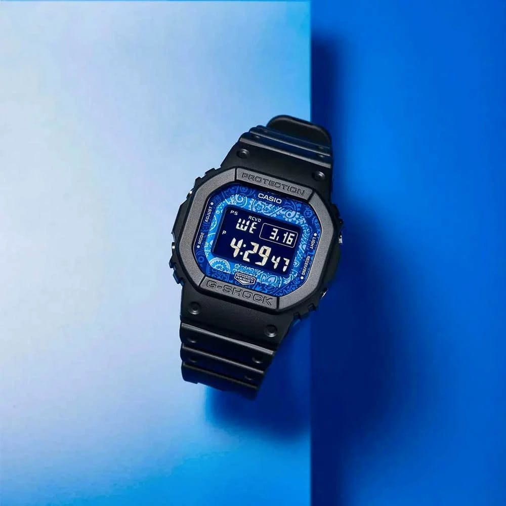 Оригинальные часы Casio Casio G-Shock GW-B5600BP-1ER электронные калибр механизма  общий вид