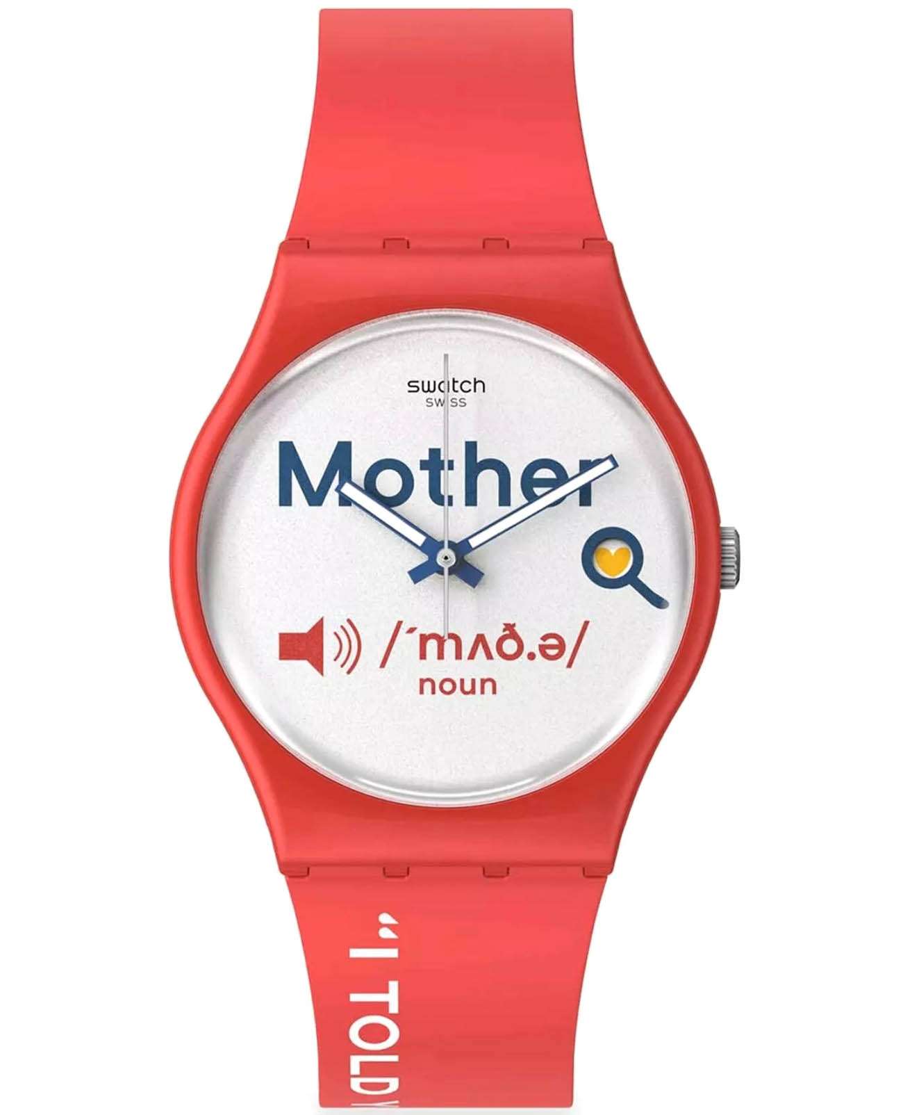 Swatch Swatch Gent Standard GZ713  GZ713 кварцевые мужские часы белый циферблат, браслет пластик — вид спереди