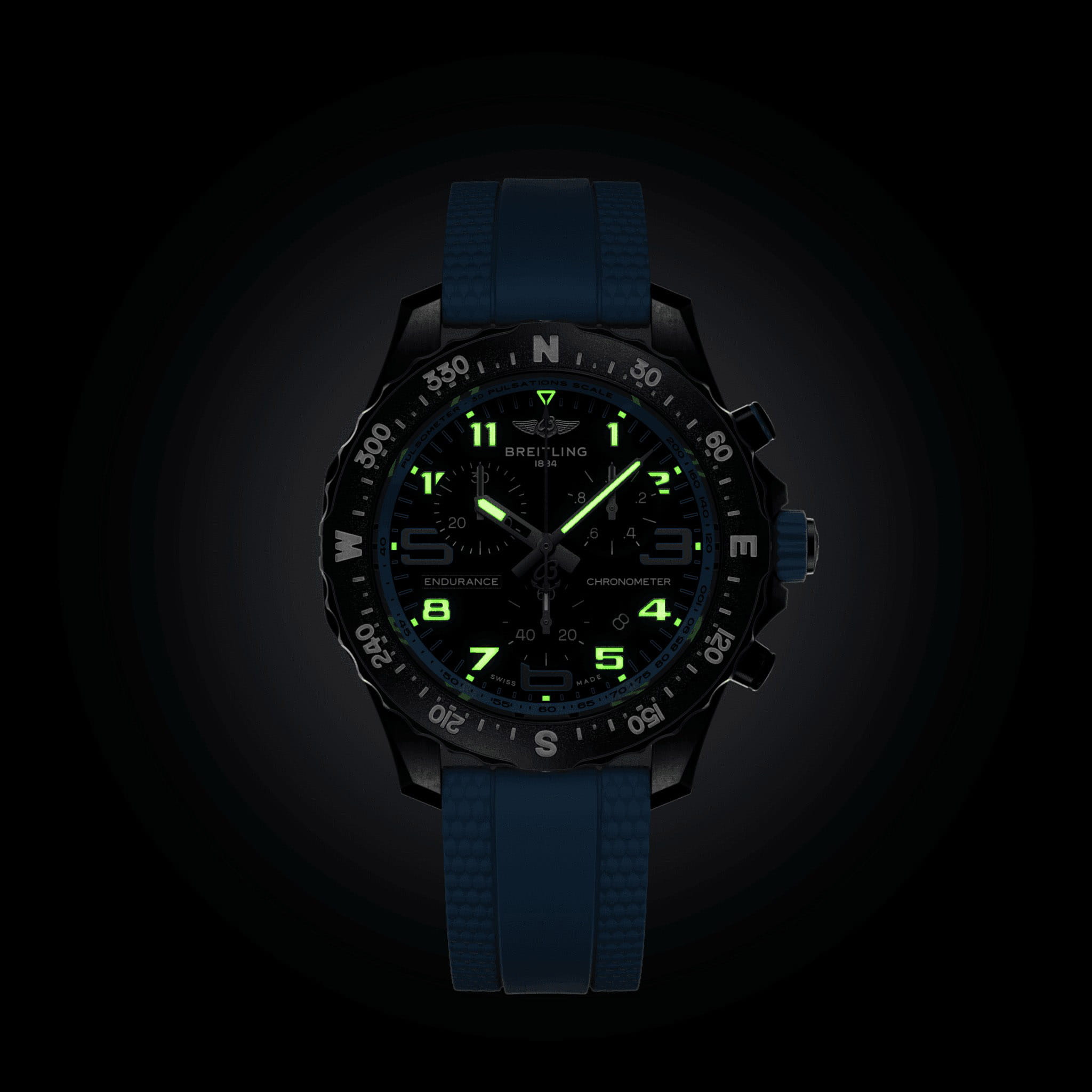 Breitling Breitling Endurance Pro 38 X83310281B1S1 женские часы черный циферблат на запястье