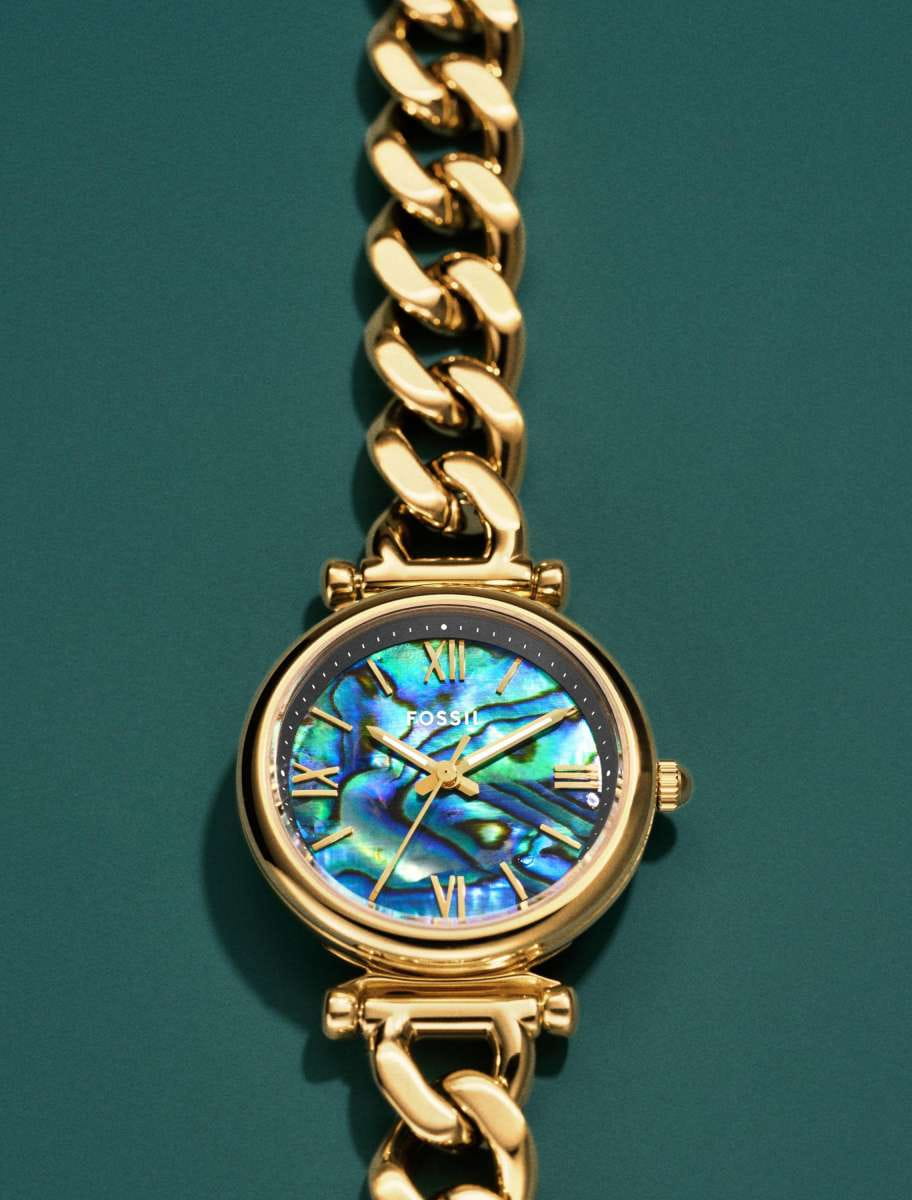 Оригинальные часы Fossil Fossil Carlie ES5416 кварцевые калибр механизма  общий вид