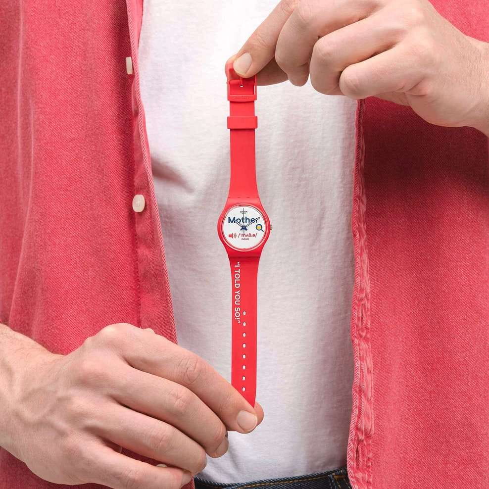 Оригинальные часы Swatch Swatch Gent Standard GZ713 кварцевые калибр механизма  общий вид