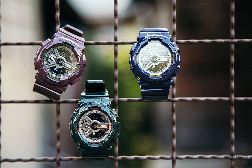 Casio Casio G-Shock GMA-S110MC-3A  — детали корпуса и полимер