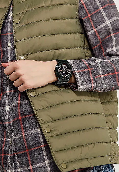 Casio Casio G-Shock GMA-S110MC-3A  - задняя крышка пластик корпуса, япония часы