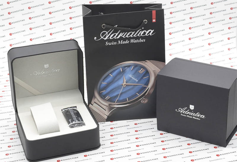 Adriatica Adriatica Premiere A1296.5214Q мужские часы черный циферблат на запястье