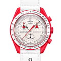 Часы Swatch x Omega Bioceramic Moonswatch Mission to Mars SO33R100