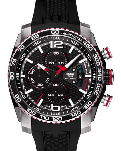Часы Tissot PRS 516 Extreme Automatic Chronograph T079.427.26.057.00  мужские механические швейцарские часы в Иркутске - купить, цена 109090 RUB,  фото, характеристики, отзывы